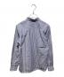 PLAY COMME des GARCONS (プレイコムデギャルソン) AD2026-3 Stripe Shirt With Black Emblem Pattern A ホワイト×ブルー サイズ:ＸＸＳ：15000円