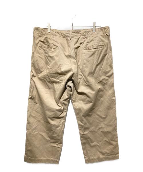 BUZZ RICKSON'S（バズリクソンズ）Buzz Rickson's (バズリクソンズ) / EARLY MILITARY CHINOS 1945 MODEL/ミリタリーチノパン ベージュ サイズ:Ｗ38の古着・服飾アイテム