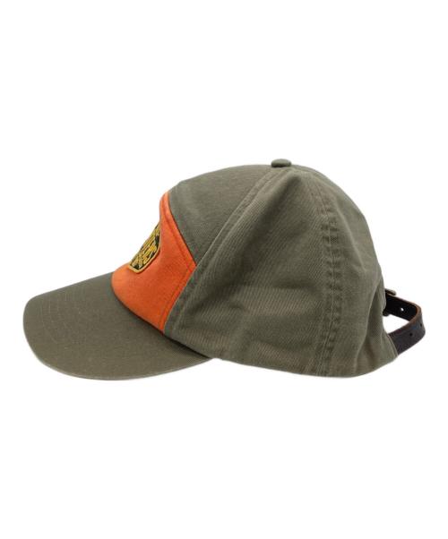 POLO RALPH LAUREN（ポロ・ラルフローレン）POLO RALPH LAUREN (ポロ・ラルフローレン) 6パネルキャップ カーキの古着・服飾アイテム