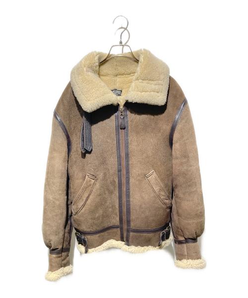 AVIREX（アヴィレックス）AVIREX (アヴィレックス) TYPE B-3 ムートンフライトジャケット ブラウン サイズ:34の古着・服飾アイテム