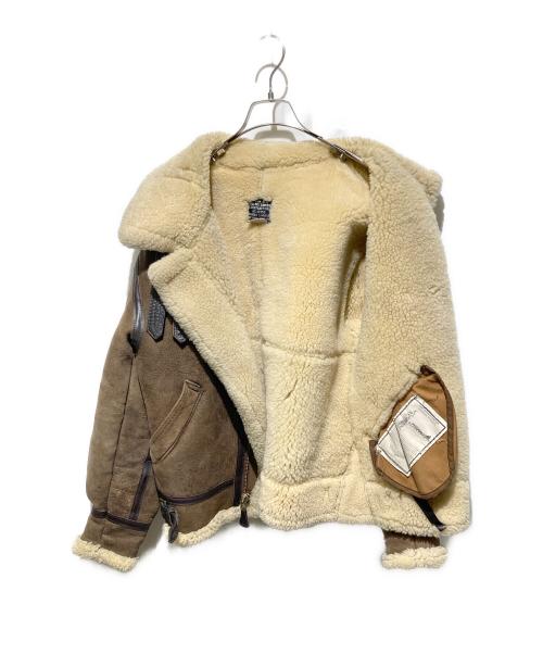 AVIREX（アヴィレックス）AVIREX (アヴィレックス) TYPE B-3 ムートンフライトジャケット ブラウン サイズ:34の古着・服飾アイテム