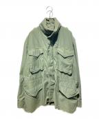 ALPHA INDUSTRIESアルファインダストリーズ）の古着「USA製 M-65 FIELD JACKE/ミリタリージャケット」｜カーキ