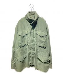 ALPHA INDUSTRIES（アルファインダストリーズ）の古着「USA製 M-65 FIELD JACKE/ミリタリージャケット」｜カーキ