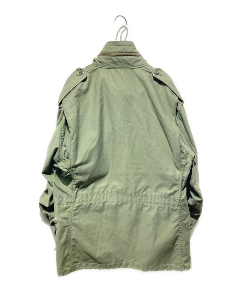 ALPHA INDUSTRIES（アルファインダストリーズ）ALPHA INDUSTRIES (アルファインダストリーズ) USA製 M-65 FIELD JACKE/ミリタリージャケット カーキ サイズ:Ｍの古着・服飾アイテム