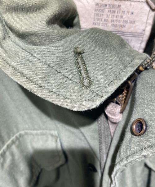 ALPHA INDUSTRIES（アルファインダストリーズ）ALPHA INDUSTRIES (アルファインダストリーズ) USA製 M-65 FIELD JACKE/ミリタリージャケット カーキ サイズ:Ｍの古着・服飾アイテム