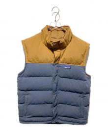 Patagonia（パタゴニア）の古着「Bivy Down Vest」｜ブラウン×グレー