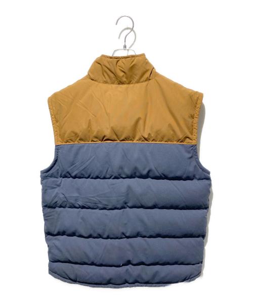 Patagonia（パタゴニア）Patagonia (パタゴニア) Bivy Down Vest ブラウン×グレー サイズ:Ｌの古着・服飾アイテム