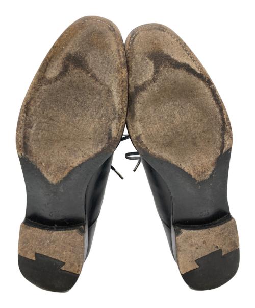 SHETLAND FOX（シェットランドフォックス）SHETLAND FOX (シェットランドフォックス) ストレートチップドレスシューズ ブラック サイズ:5　1/2の古着・服飾アイテム