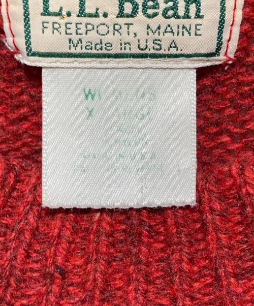 L.L.Bean（エルエルビーン）L.L.Bean (エルエルビーン) 90's クルーネックニット レッド サイズ:ＸＬの古着・服飾アイテム