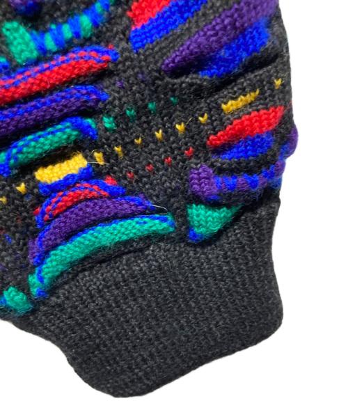 Coogi（クージー）Coogi (クージー) ３Dニット マルチカラー サイズ:Ｍの古着・服飾アイテム