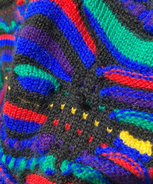 Coogi（クージー）Coogi (クージー) ３Dニット マルチカラー サイズ:Ｍの古着・服飾アイテム