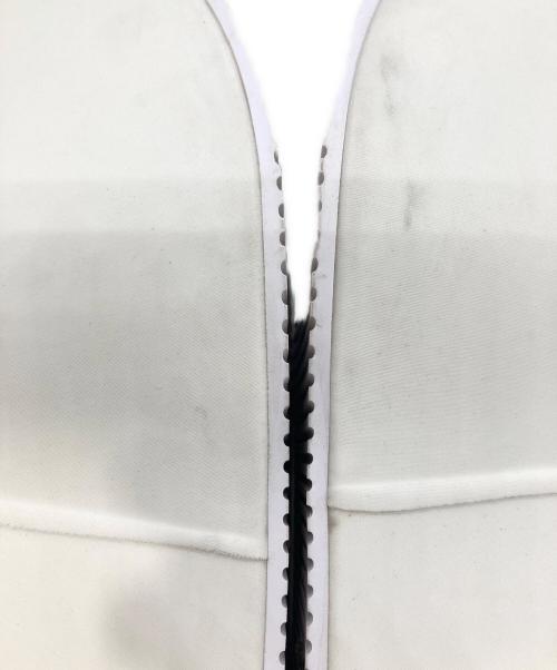 THEREDTHREAD（ザレッドスレッド）THEREDTHREAD (ザレッドスレッド) script chunky slides white ホワイト サイズ:40の古着・服飾アイテム