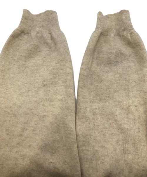 COMME des GARCONS SHIRT（コムデギャルソンシャツ）COMME des GARCONS SHIRT (コムデギャルソンシャツ) パッチワークデザインニット ベージュ×ブルー サイズ:Mの古着・服飾アイテム