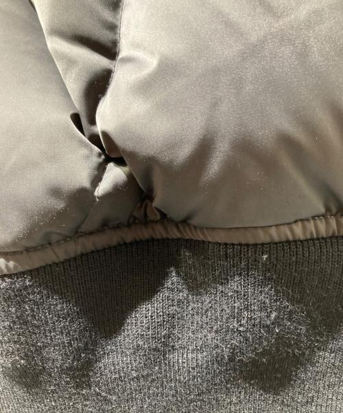 BAL（バル）BAL (バル) DIAMOND QUILTED DOWN BOMBER JACKET グレー サイズ:Mの古着・服飾アイテム