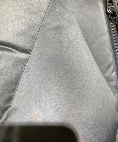BAL（バル）BAL (バル) DIAMOND QUILTED DOWN BOMBER JACKET グレー サイズ:Mの古着・服飾アイテム