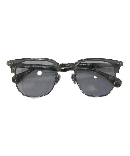 A BATHING APE（アベイシングエイプ）A BATHING APE (アベイシングエイプ) SUNGLASSES #18/サングラス カーキ サイズ:52□21の古着・服飾アイテム