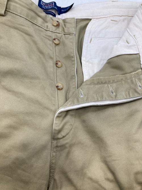 POLO RALPH LAUREN（ポロ・ラルフローレン）POLO RALPH LAUREN (ポロ・ラルフローレン) THE BIG CHINO ベージュ サイズ:36の古着・服飾アイテム