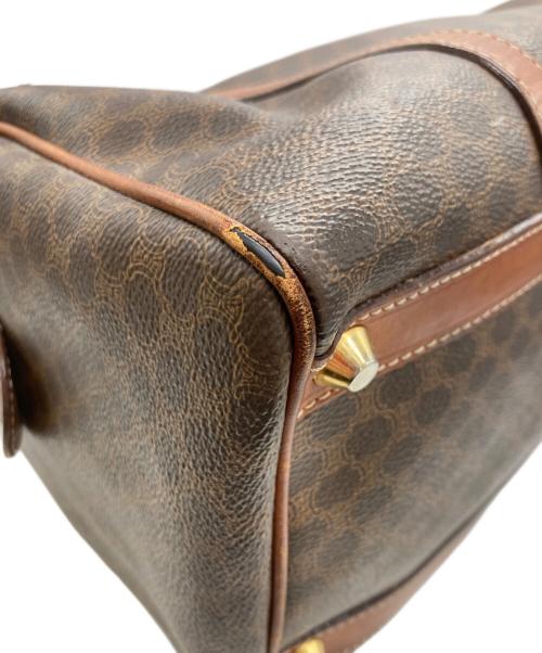 CELINE（セリーヌ）CELINE (セリーヌ) マカダム柄ミニボストンバッグ ブラウンの古着・服飾アイテム