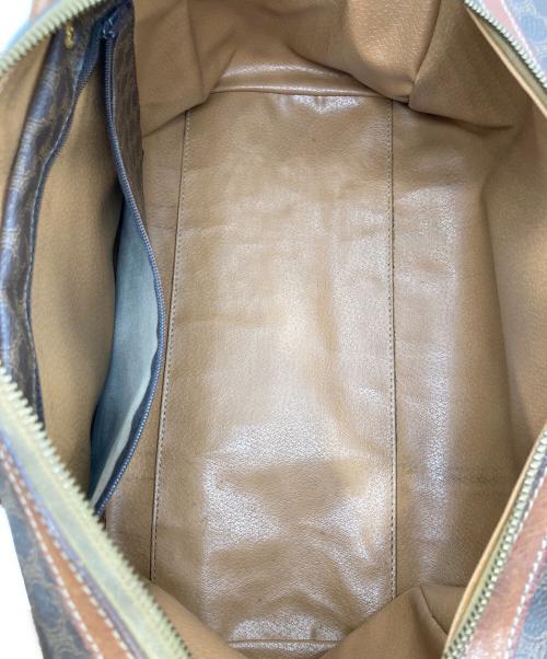 CELINE（セリーヌ）CELINE (セリーヌ) マカダム柄ミニボストンバッグ ブラウンの古着・服飾アイテム
