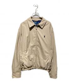 POLO RALPH LAUREN（ポロ・ラルフローレン）の古着「スイングトップ」｜ベージュ