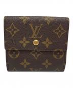 LOUIS VUITTONルイ ヴィトン）の古着「3つ折り財布」｜ブラウン