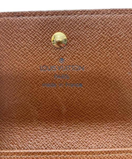 LOUIS VUITTON（ルイ ヴィトン）LOUIS VUITTON (ルイ ヴィトン) 3つ折り財布 ブラウンの古着・服飾アイテム