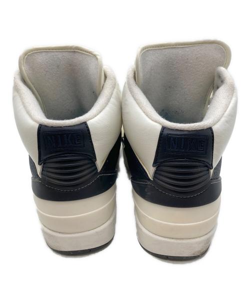 NIKE（ナイキ）NIKE (ナイキ) Air Jordan 2 Retro /ハイカットスニーカー ホワイト×ブラック サイズ:27.5cmの古着・服飾アイテム