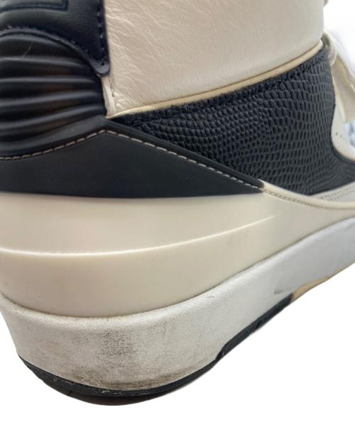 NIKE（ナイキ）NIKE (ナイキ) Air Jordan 2 Retro /ハイカットスニーカー ホワイト×ブラック サイズ:27.5cmの古着・服飾アイテム