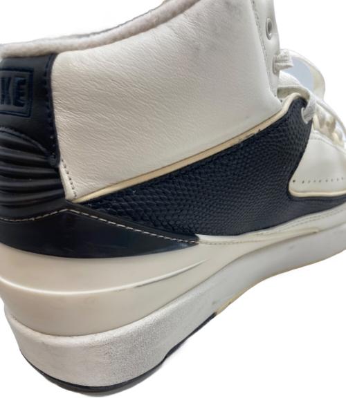 NIKE（ナイキ）NIKE (ナイキ) Air Jordan 2 Retro /ハイカットスニーカー ホワイト×ブラック サイズ:27.5cmの古着・服飾アイテム