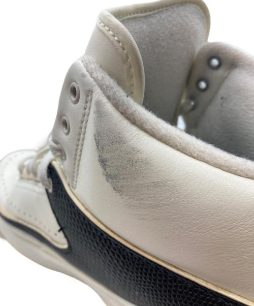 NIKE（ナイキ）NIKE (ナイキ) Air Jordan 2 Retro /ハイカットスニーカー ホワイト×ブラック サイズ:27.5cmの古着・服飾アイテム