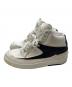 NIKE (ナイキ) Air Jordan 2 Retro /ハイカットスニーカー ホワイト×ブラック サイズ:27.5cm：7000円