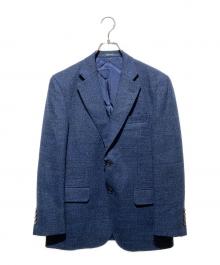 Aquascutum（アクアスキュータム）の古着「ブッチャージャケット」｜ネイビー