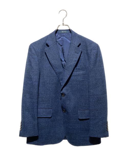 Aquascutum（アクアスキュータム）Aquascutum (アクアスキュータム) ブッチャージャケット ネイビー サイズ:38の古着・服飾アイテム