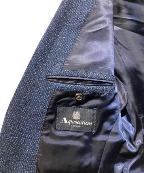 Aquascutum（アクアスキュータム）Aquascutum (アクアスキュータム) ブッチャージャケット ネイビー サイズ:38の古着・服飾アイテム