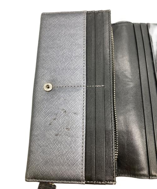 Vivienne Westwood（ヴィヴィアンウエストウッド）Vivienne Westwood (ヴィヴィアンウエストウッド) オーブロゴ長財布 グレーの古着・服飾アイテム