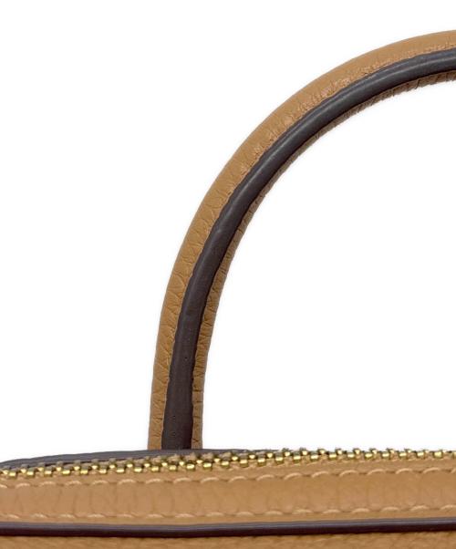 TORY BURCH（トリーバーチ）TORY BURCH (トリーバーチ) THEA MINI WEB SATCHEL 3WAYミニボストンバッグ ブラウンの古着・服飾アイテム