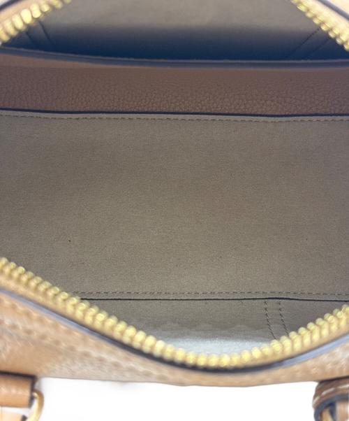 TORY BURCH（トリーバーチ）TORY BURCH (トリーバーチ) THEA MINI WEB SATCHEL 3WAYミニボストンバッグ ブラウンの古着・服飾アイテム