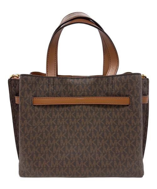 MICHAEL KORS（マイケルコース）MICHAEL KORS (マイケルコース) ハンドバッグ ブラウンの古着・服飾アイテム