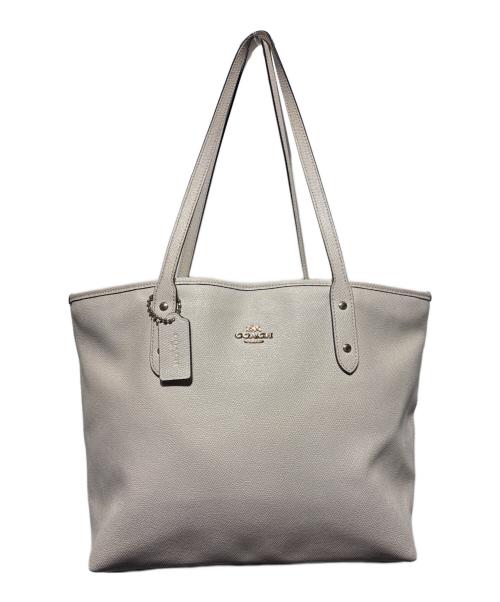 COACH（コーチ）COACH (コーチ) トートバッグ ホワイトの古着・服飾アイテム