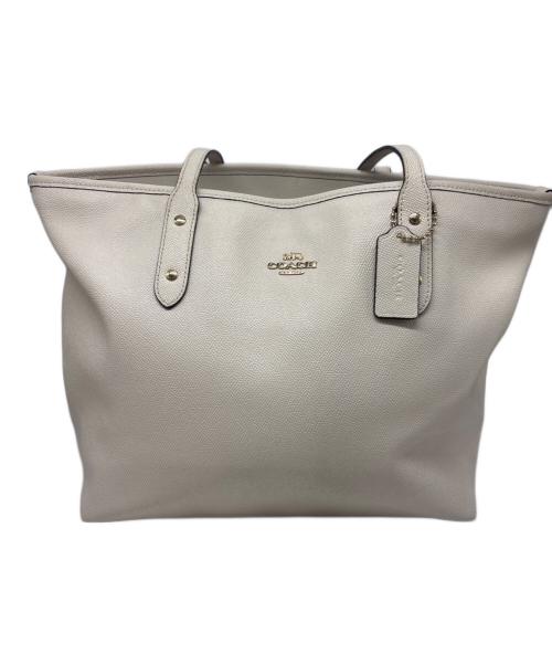 COACH（コーチ）COACH (コーチ) トートバッグ ホワイトの古着・服飾アイテム