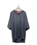 Vivienne Westwoodヴィヴィアンウエストウッド）の古着「オーブプリントフラットオーバーサイズTシャツ」｜ブラック