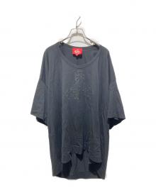 Vivienne Westwood（ヴィヴィアンウエストウッド）の古着「オーブプリントフラットオーバーサイズTシャツ」｜ブラック