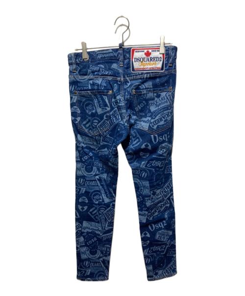 DSQUARED2（ディースクエアード）DSQUARED2 (ディースクエアード) 19AWSkater Jean インディゴ サイズ:46の古着・服飾アイテム