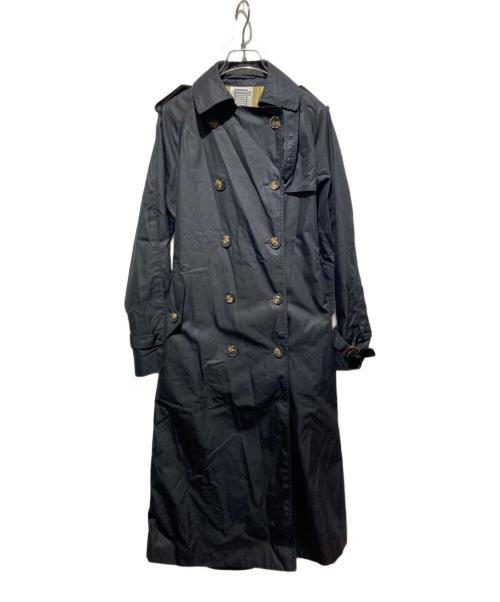 limpermeabile（リンペルメアビレ）limpermeabile (リンペルメアビレ) トレンチコート ブラック サイズ:40の古着・服飾アイテム