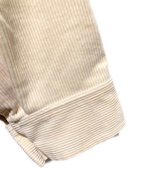 AURALEE（オーラリー）AURALEE (オーラリー) WASHED SHANKAR WIDE CORDUROY OVER SHIRTS ベージュ サイズ:1の古着・服飾アイテム