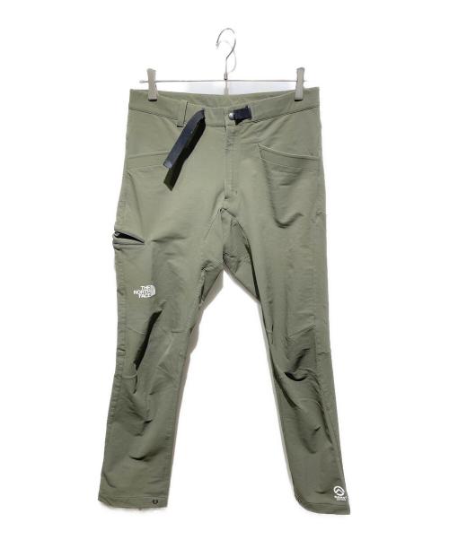 THE NORTH FACE（ザ ノース フェイス）THE NORTH FACE (ザ ノース フェイス) Big Wall Pant グリーン サイズ:Ｓの古着・服飾アイテム