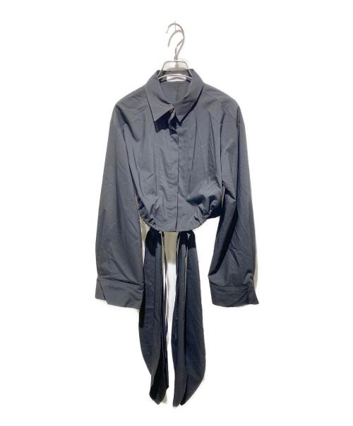 MURRAL（ミューラル）MURRAL (ミューラル) Petal shirt ブラック サイズ:FREEの古着・服飾アイテム