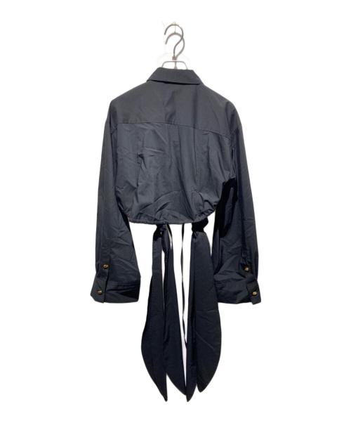 MURRAL（ミューラル）MURRAL (ミューラル) Petal shirt ブラック サイズ:FREEの古着・服飾アイテム