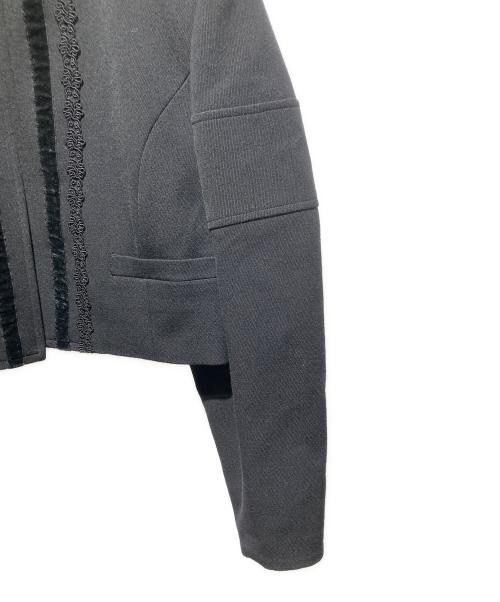 COMME des GARCONS（コムデギャルソン）COMME des GARCONS (コムデギャルソン) デザインクロップドジャケット ブラック サイズ:Mの古着・服飾アイテム