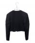 COMME des GARCONS (コムデギャルソン) デザインクロップドジャケット ブラック サイズ:M：20000円